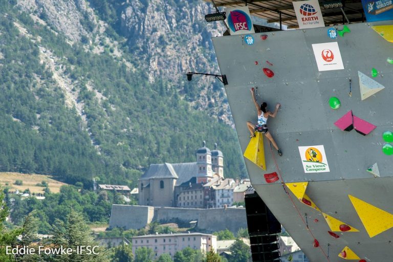 In Briançon startet am 21 August die IFSC Weltcupsaison 2020 Kletterszene