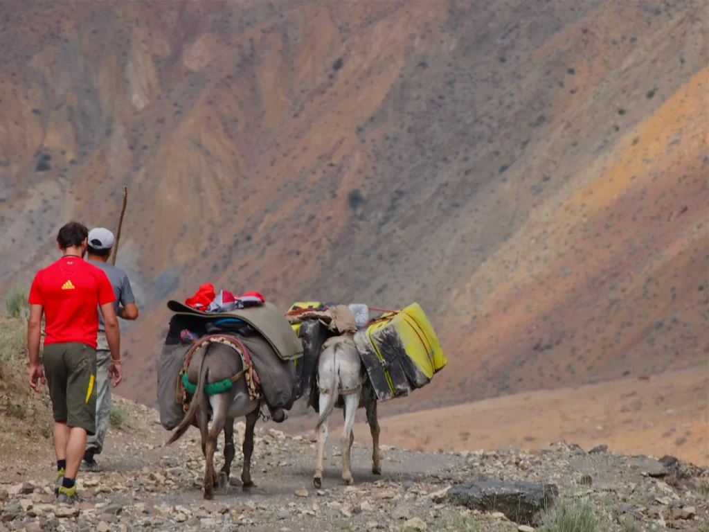 Bernd Zangerl beim Bouldern